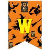 Tovenaar blackcat maan bloomstick vlaggetjes (Tweede vlag)