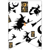 Tovenaar blackcat maan bloomstick vlaggetjes (Eerste vlag)