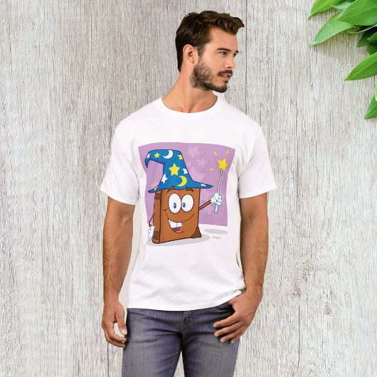 Tovenaar Boek Mannen T-shirt