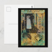 tovenaar briefkaart (Voorkant / Achterkant)