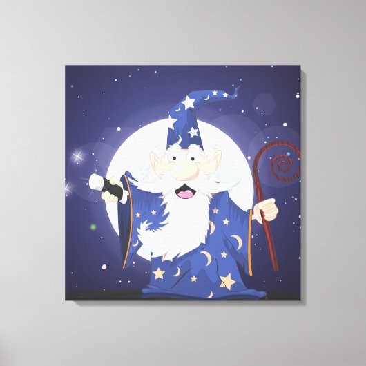 Tovenaar Canvas Afdruk (Voorkant)