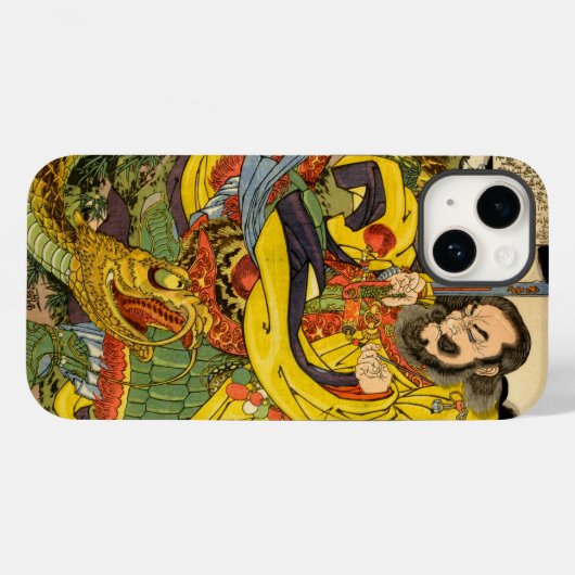 TOVENAAR DIE DRAAK OPROEPT Case-Mate iPhone CASE (Achterkant (horizontaal))