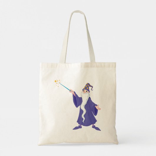 Tovenaar die een Magische Canvas tas van de Spel g (Achterkant)