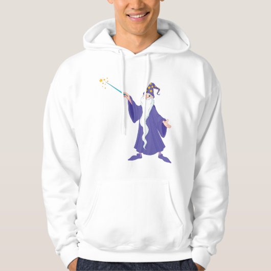 Tovenaar die een Spel gieten Hoodie (Voorkant)
