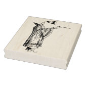  tovenaar die Magic Rubber Art Stamp bevat Rubberstempel (Stempel)