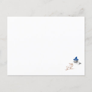 Tovenaar en Deer Briefkaart
