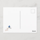 Tovenaar en Deer Briefkaart (Achterkant)