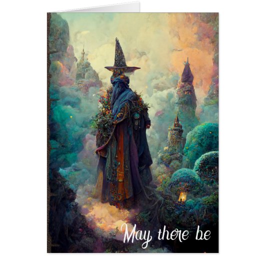 Tovenaar en Dragon Verjaardag (Voorkant)