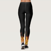 Tovenaar FUEGO Leggings die het Spin in werking st (Achterkant)