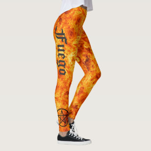 Tovenaar FUEGO Leggings die het Spin in werking st