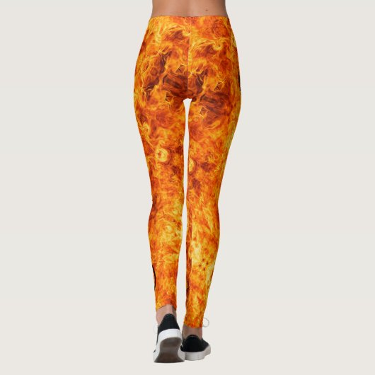 Tovenaar FUEGO Leggings die het Spin in werking st (Achterkant)