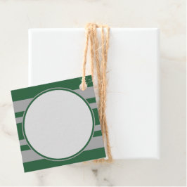Tovenaar Groen en Grijs Blanco Diamant Bedankjes Labels
