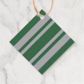 Tovenaar Groen en Grijs Blanco Diamant Bedankjes Labels (Achterkant)