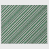 Tovenaar Groen en Grijs Cadeaupapier (Vlak)