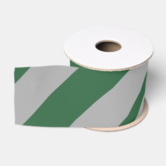 Tovenaar Groen en Grijs Grosgrain Lint (Spoel)