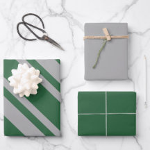 Tovenaar Groen en Grijs met Effen Kleuren