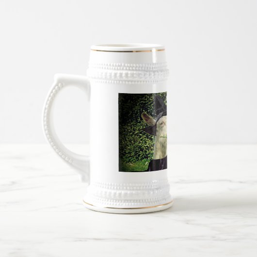 Tovenaar Halloween Goat Bierpul (Links)