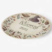  Tovenaar Heksen Party Magische Wands Petten Papieren Bordje (Gekanteld)