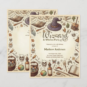 Tovenaar Heksen Party Magische Wands Petten Vintag