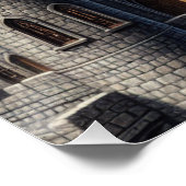 Tovenaar in de Kasteeltoren Perfect Poster (Hoek)