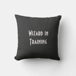 tovenaar in opleiding CUSHION gift Kussen