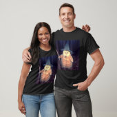 Tovenaar Kat Meme T-shirt _ Grappige Vintage Hallo (Unisex)
