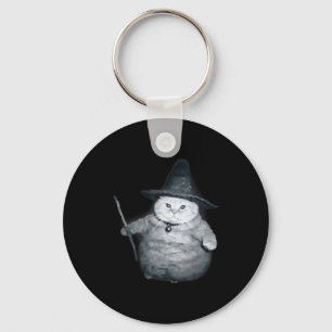 Tovenaar Kitten Meme Chonk Heks Kat Meme Stier Bre Sleutelhanger
