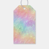 tovenaar - levendig kristal regenboog: cadeautags cadeaulabel (Achterkant)