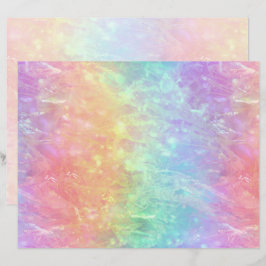 tovenaar - levendig regenboogprisma ombre : papier