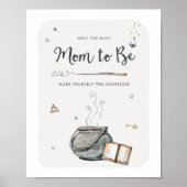 Tovenaar Maak Jezelf de Geadresseerde Bord Poster (Voorkant)