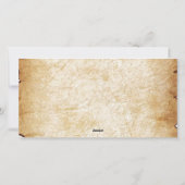 Tovenaar Magische Fabulous Kids Verjaardagsfeest Feestdagenkaart (Achterkant)