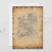 Tovenaar Magische Fabulous Kids Verjaardagsfeest Kaart (Achterkant)