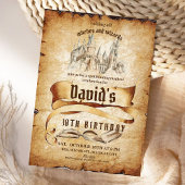 Tovenaar Magische Fabulous Kids Verjaardagsfeest Kaart