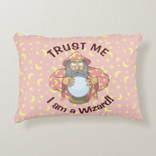 Tovenaar met Ball Accent Kussen