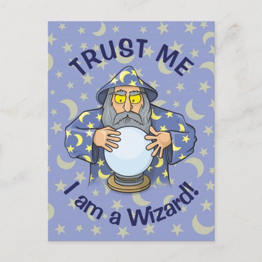 Tovenaar met Ball Briefkaart (Voorkant)