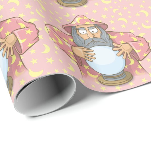 Tovenaar met Ball Cadeaupapier (Rol Hoek)