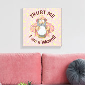 Tovenaar met Ball Canvas Afdruk (Insitu (Woonkamer))