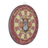Tovenaar met Ball Dartbord (Voorkant Links)