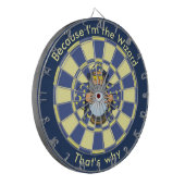 Tovenaar met Ball Dartbord (Voorkant Links)