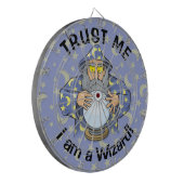 Tovenaar met Ball Dartbord (Voorkant Links)