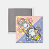 Tovenaar met Ball Dishwasher Magnet (Voorkant / Achterkant)