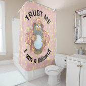 Tovenaar met Ball Douchegordijn (In situ)