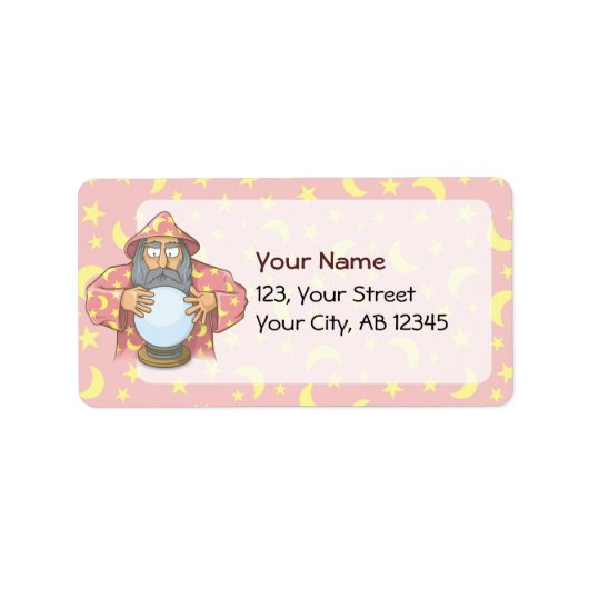 Tovenaar met Ball Etiket (Voorkant)