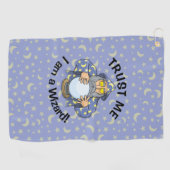 Tovenaar met Ball Golfhanddoek (Horizontaal)