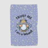 Tovenaar met Ball Golfhanddoek (Voorkant)