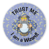 Tovenaar met Ball Keramische Knop (Voorkant)