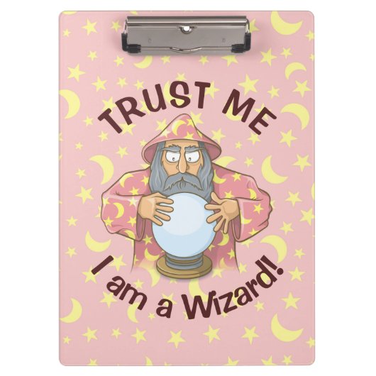 Tovenaar met Ball Klembord (Voorkant)