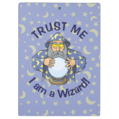 Tovenaar met Ball Klembord (Achterkant)