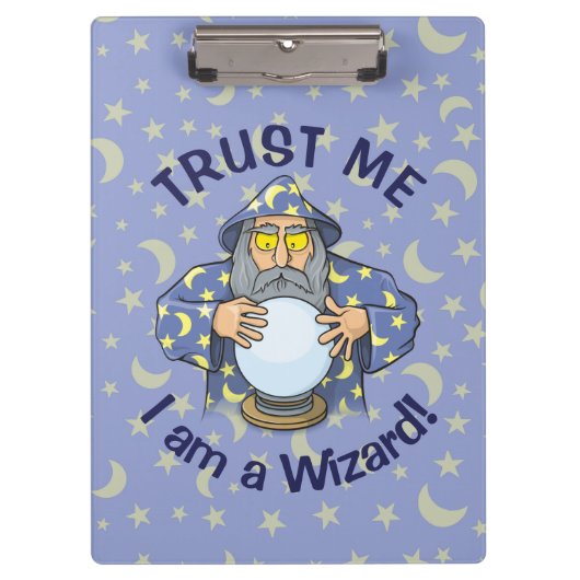 Tovenaar met Ball Klembord (Voorkant)