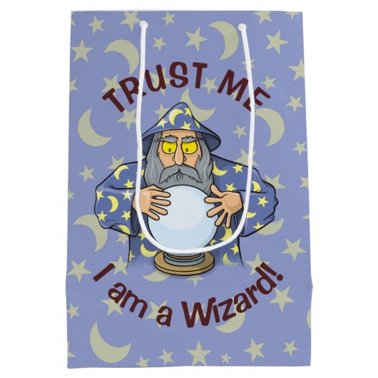 Tovenaar met Ball Medium Cadeauzakje (Achterkant)